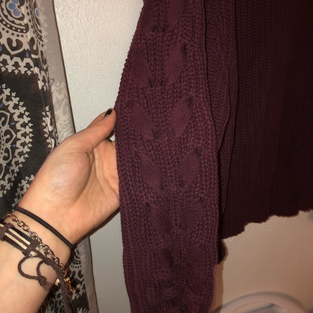 Maroon Sweater
